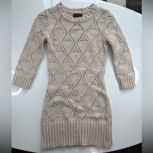 Fenn Wright Manson Eyelit Knit Sweater Dress